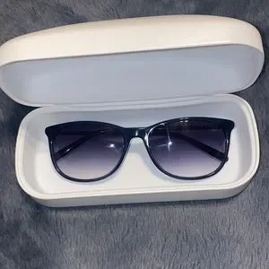 Diane Von Furstenberg Katherina Milky Teal Sunglasses EUC Diane von Furstenberg Square Sunglasses for Women for sale  main image 4